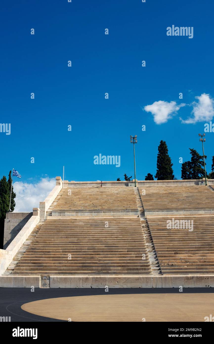 Stade Panathénaïque, Athènes, Grèce Banque D'Images