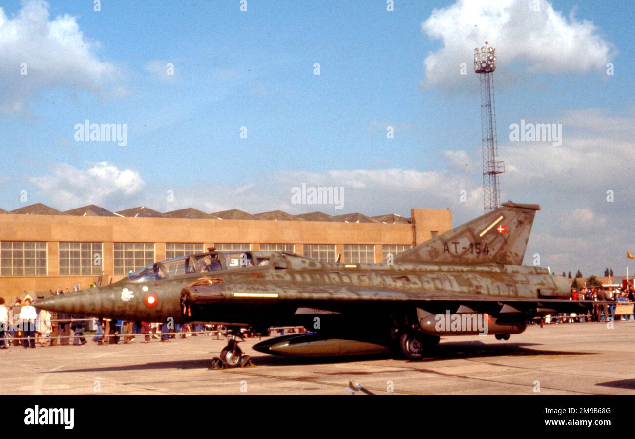 Flyvevabnet - Saab TF-35 AT-154 (msn 351154). (Flyvevabnet - Royal Danish Air Force). Banque D'Images