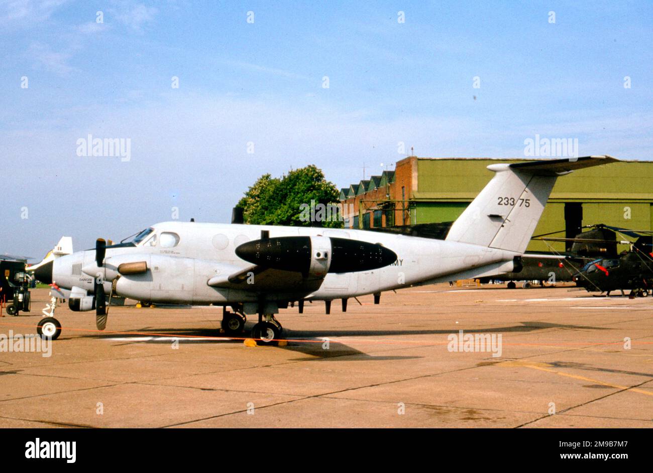 Armée des États-Unis - Beechcraft RC-12D rail amélioré V 80-23375 (msn BP-016) Banque D'Images