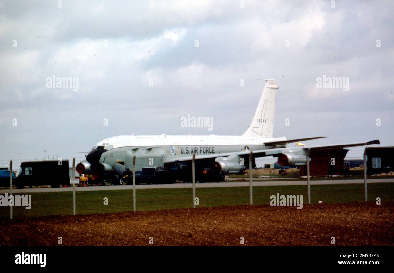 United States Air Force (USAF) - Boeing RC-135U 'combat sent 2' 64-14849 (msn 18789), du 45th e Escadron de reconnaissance. Banque D'Images