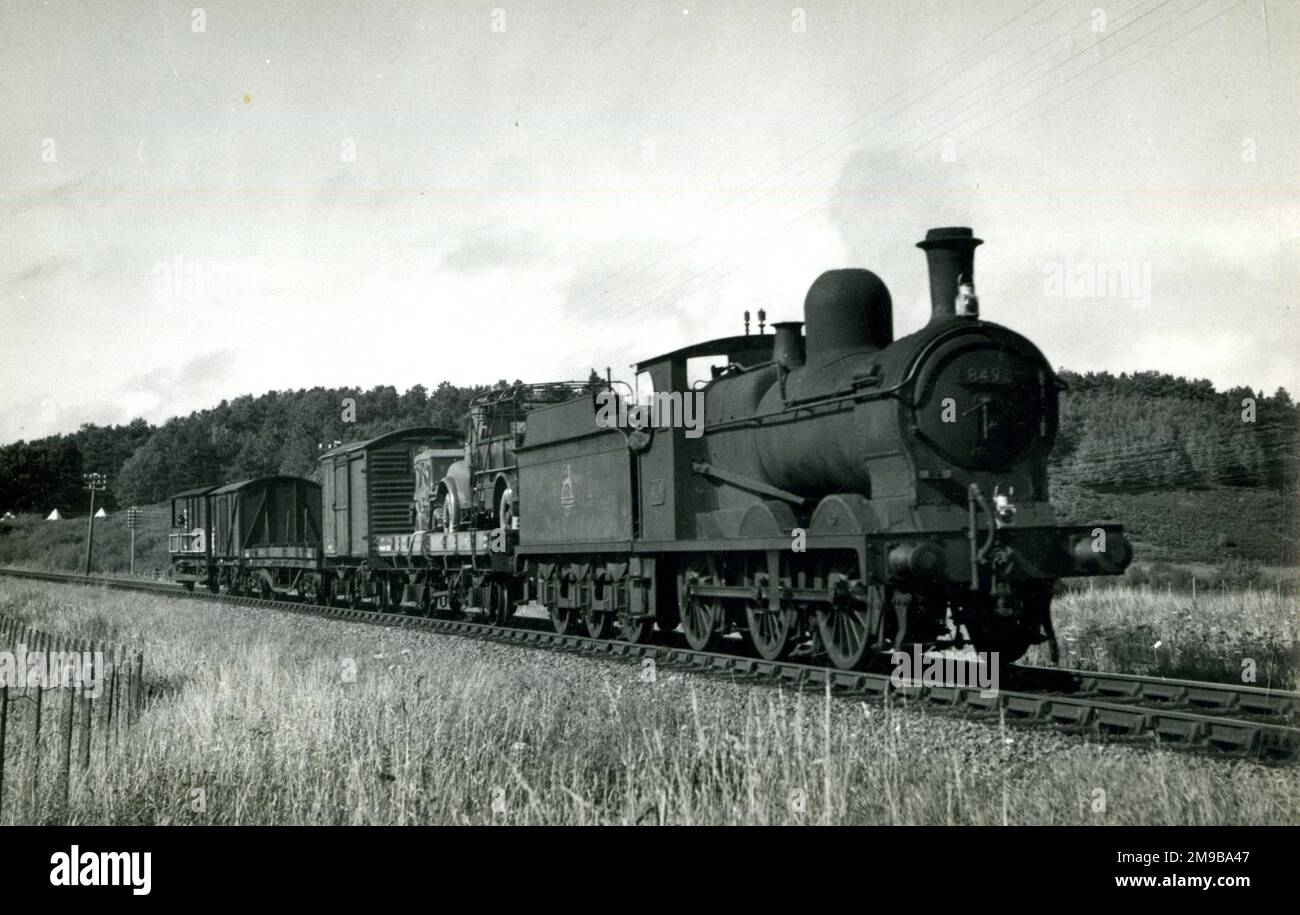 Locomotive à vapeur de classe O-OO Cam R n° 849 Banque D'Images