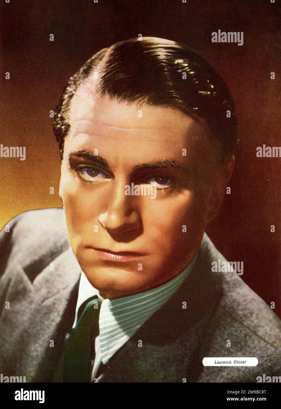 Laurence Olivier, acteur anglais Banque D'Images