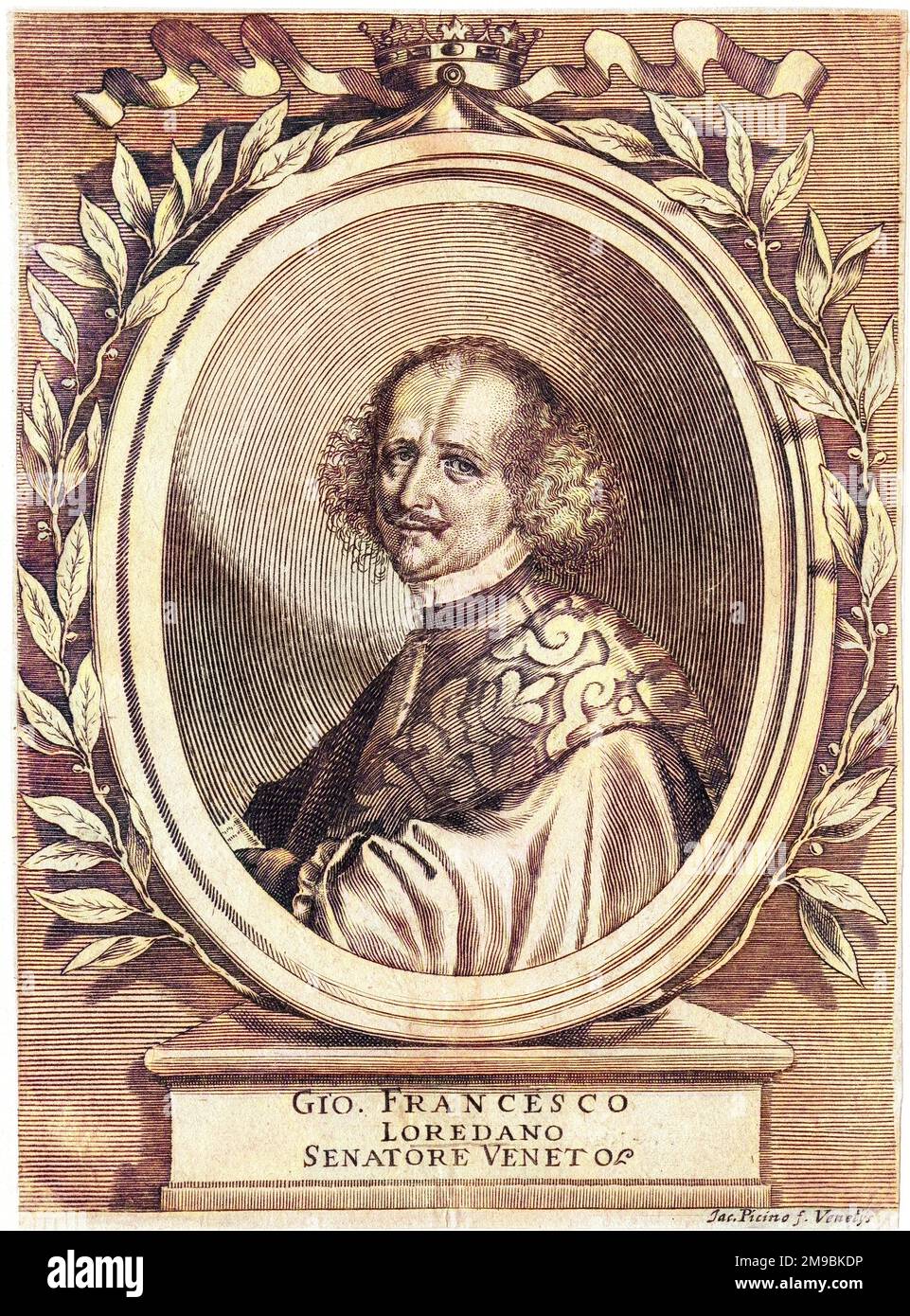 GIOVANNI FRANCESCO LOREDONO homme d'État et écrivain vénitien Banque D'Images