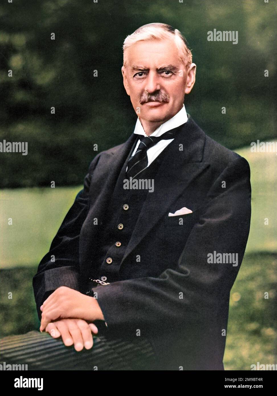 (Arthur) Neville Chamberlain (1869 - 1940), premier ministre britannique. Banque D'Images