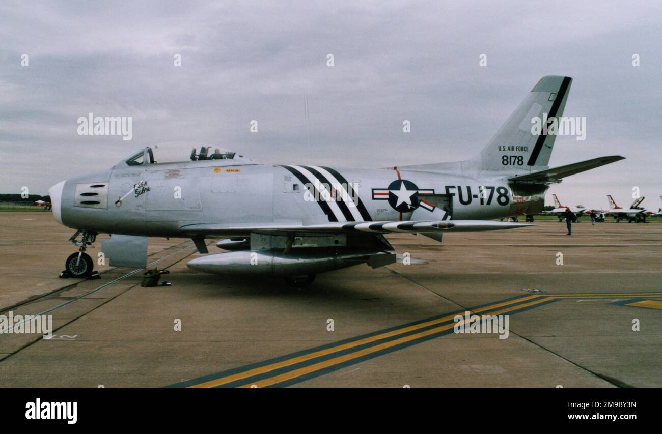 Amérique du Nord F-86A-5-NA Sabre G-SABR - 48-178 (MSN 151-43547) Banque D'Images