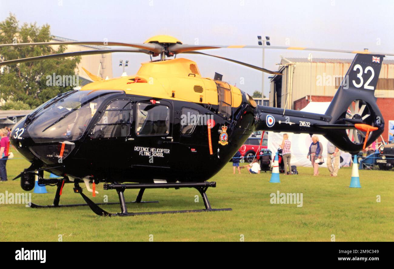 Royal Air Force - Airbus Helicopters Juno HT.1 ZM532 (msn 2045, EC135T3), de la Defense Helicopter Flying School, au RAF Cosford Airshow on10 juin 2018. Banque D'Images