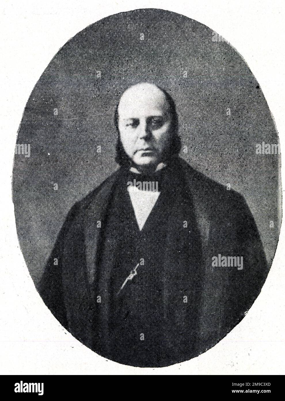 Pierre Jules Binoche (1802-1870), homme politique français qui a été ministre des Affaires étrangères et ministre de la Justice. Banque D'Images