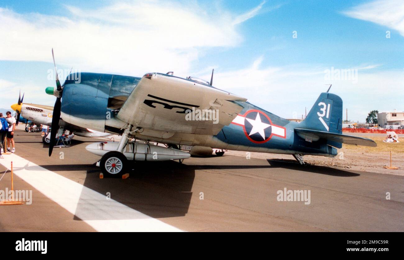 Grumman F6F-5 Hellcat N4994V / '31' (msn A-11631, ex 93879), du musée aérien planes of Fame. (Cet avion a été radié le 8 octobre 2010). Banque D'Images