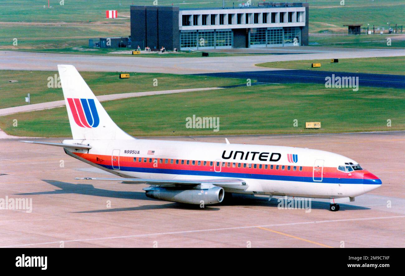 Boeing 737-291 N995UA ( msn22399 / 723), de United Airlines. Banque D'Images