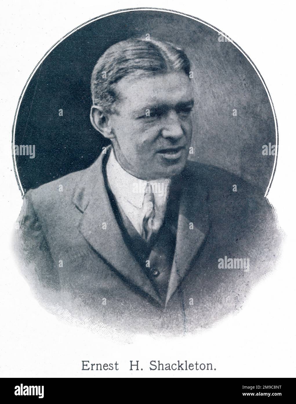 Sir Ernest Henry Shackleton (1874 - 1922), explorateur antarctique anglo-irlandais qui a dirigé trois expéditions britanniques vers l'Antarctique. Banque D'Images