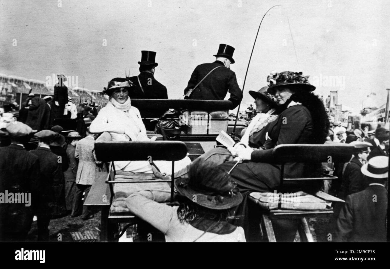 Derby course Day, Royaume-Uni. Banque D'Images