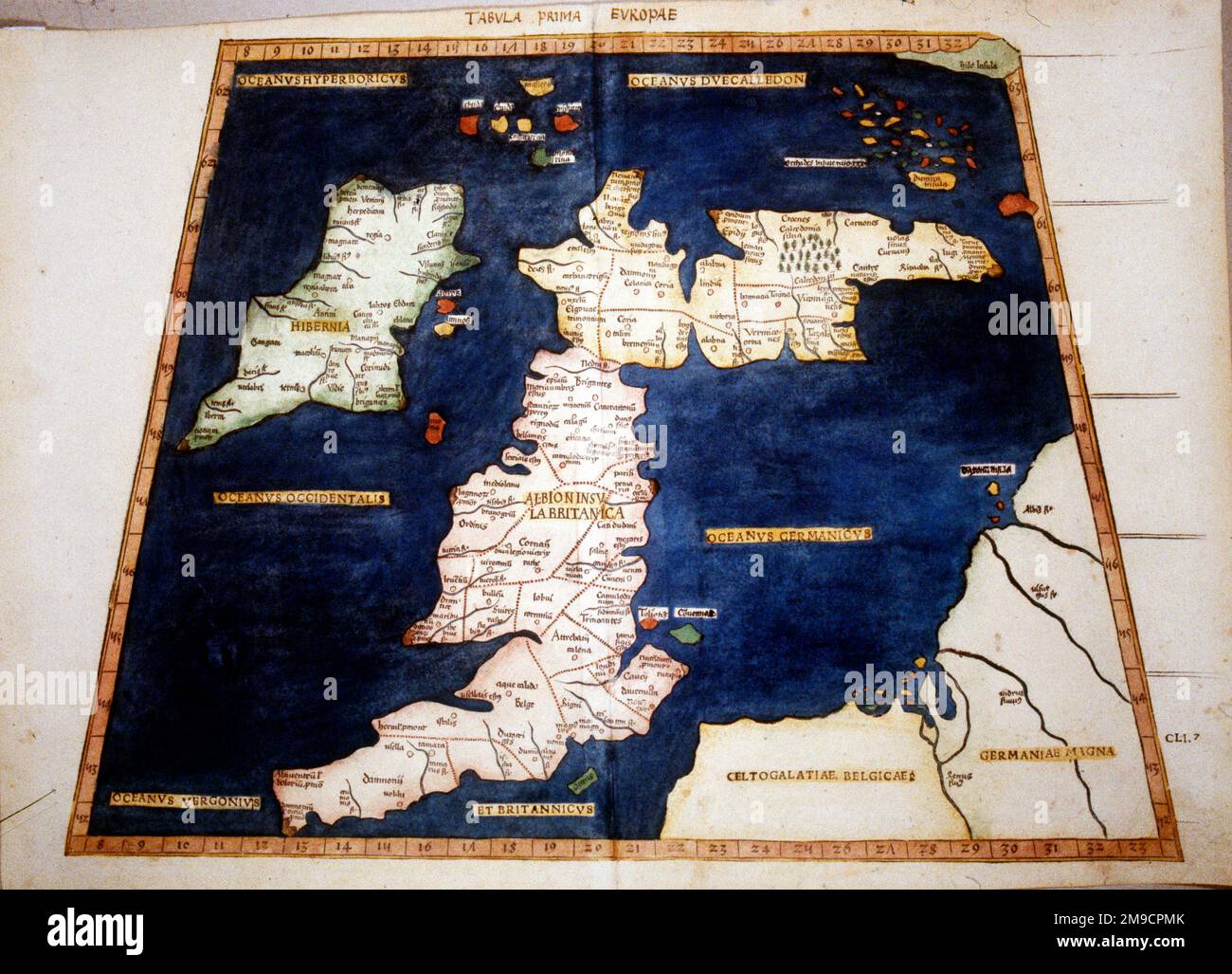 England map 16th century Banque de photographies et d’images à haute ...