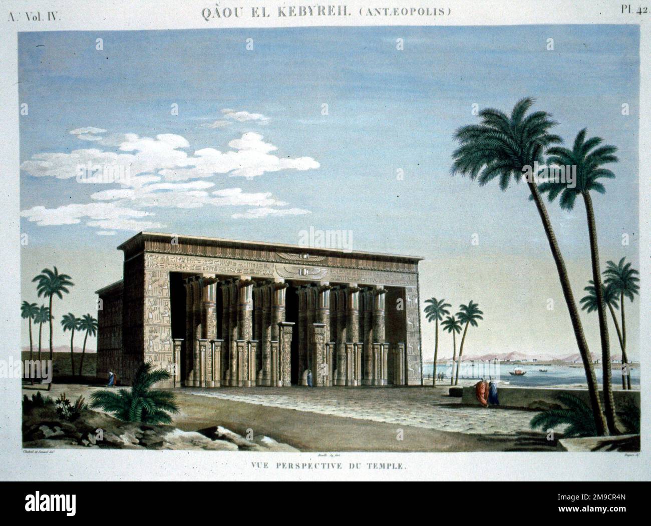 Antaeopolis, Égypte, aujourd'hui connu sous le nom de Qaw el-Kebir Banque D'Images
