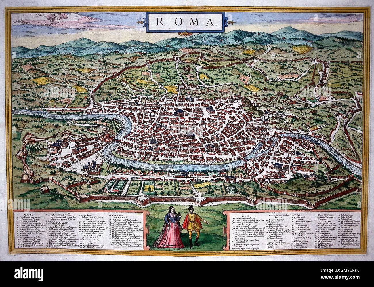 Rome Engraving 16th Century Banque De Photographies Et D images Haute Rome Engraving 16th Century Banque De Photographies Et D images Haute