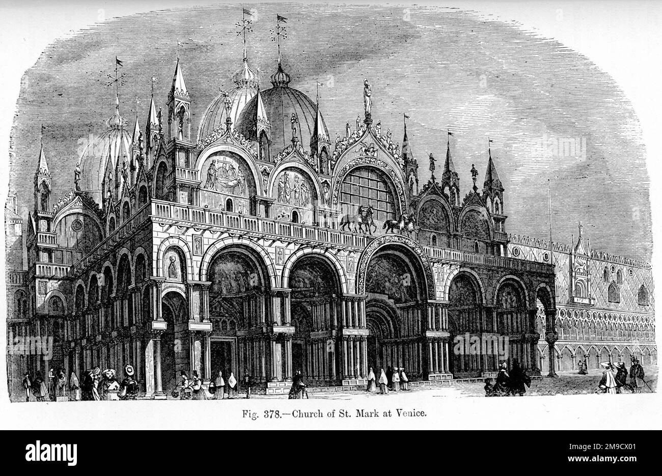 Cathédrale Saint-Marc, basilique Saint-Marc, à Venise, Italie Banque D'Images