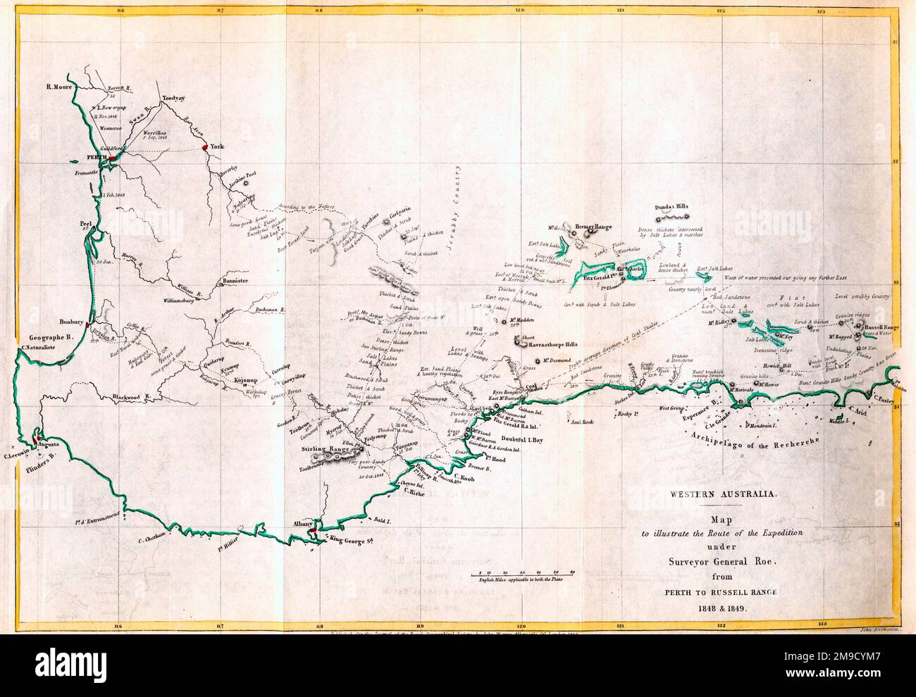 Australie occidentale Banque D'Images