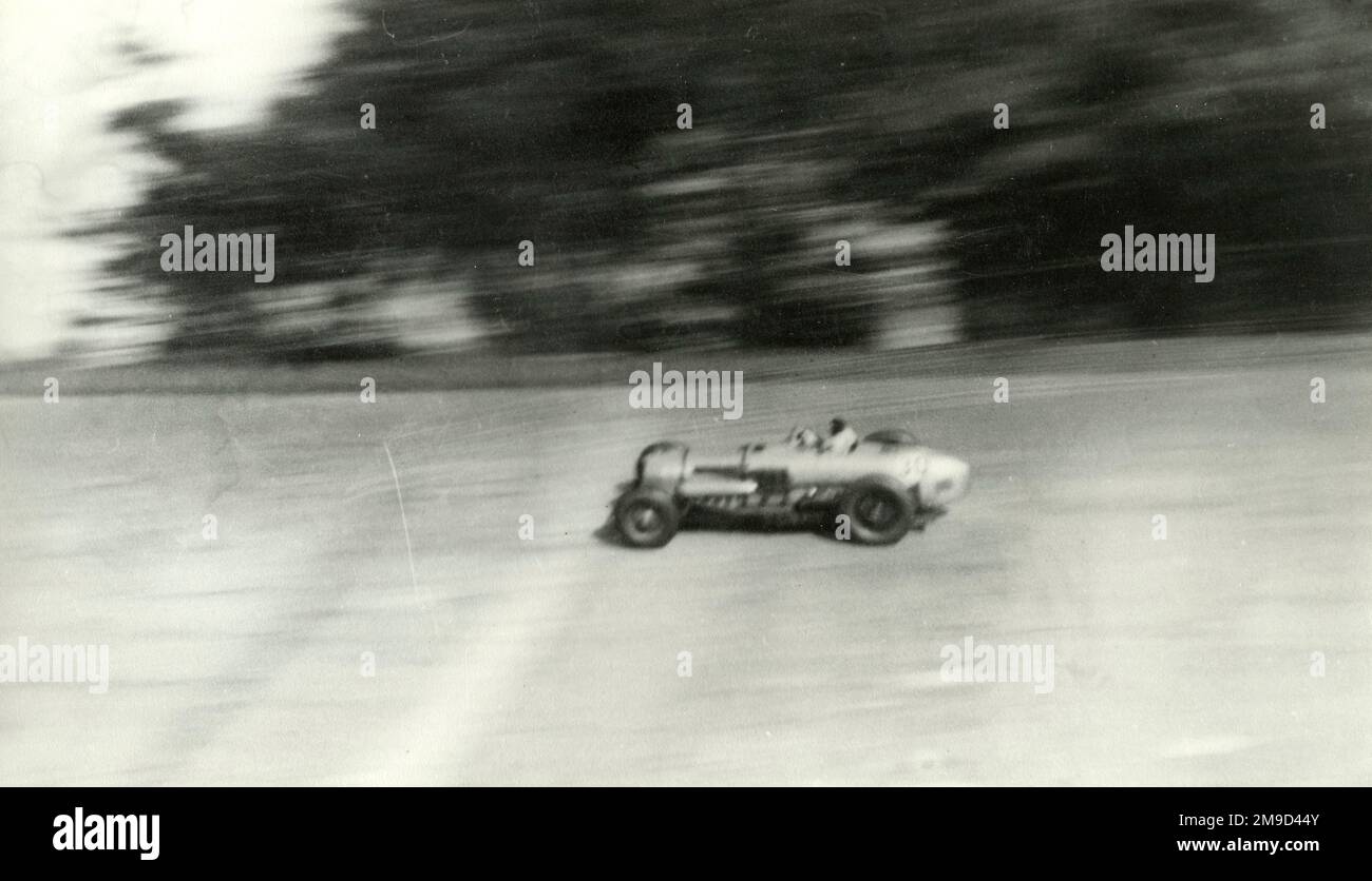 John Cobb High on banking - circuit externe de détenteur de record final Lap. Banque D'Images