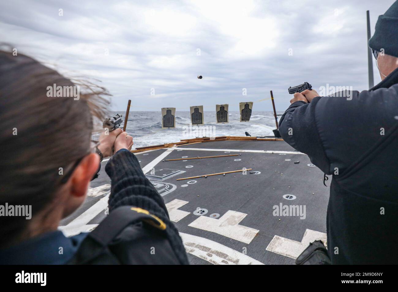 MER DES PHILIPPINES (16 mai 2022) Ensign Megan Reardon, de Columbia ...