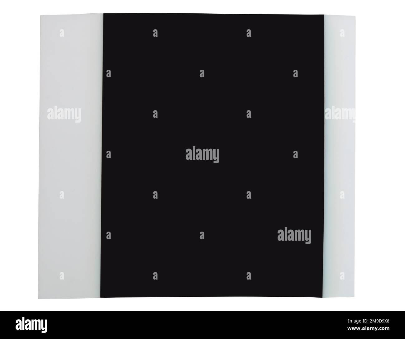 Format de cadre photo de film instantané isolé sur fond blanc Banque D'Images
