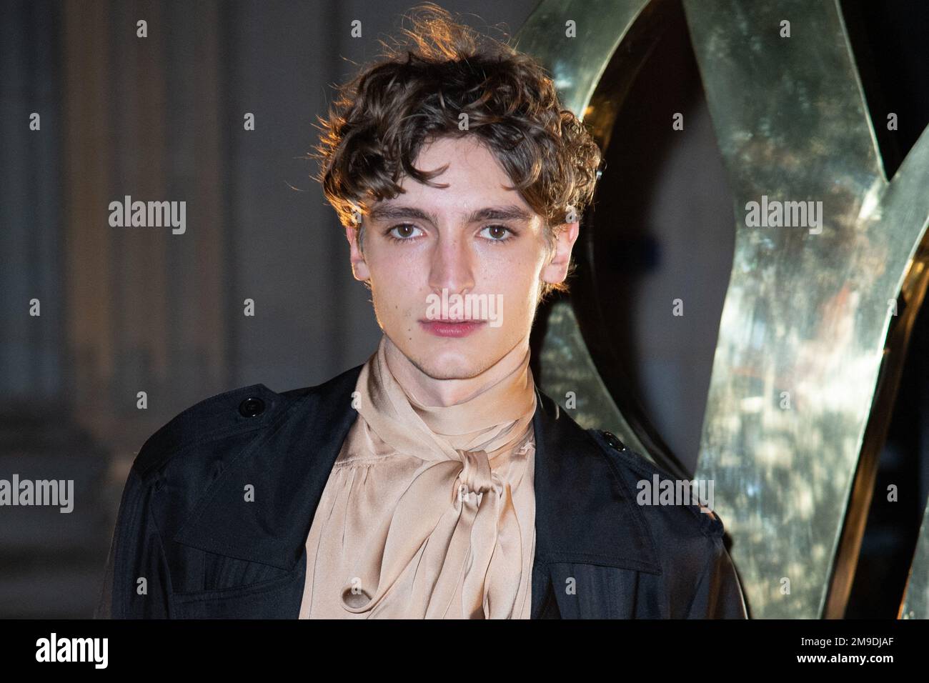 Vassili Schneider participe au salon de vêtements pour hommes de Saint