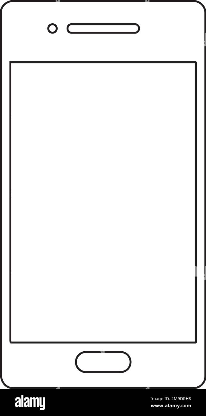 logo de téléphone à main vektor Illustration de Vecteur