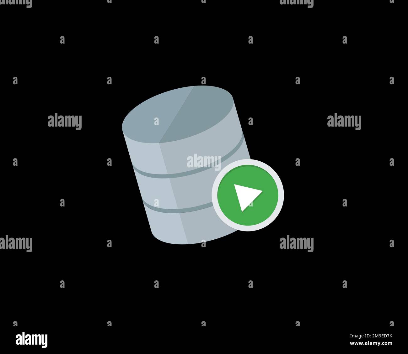 Oracle SQL Developer, logo pivoté, arrière-plan noir Photo Stock - Alamy