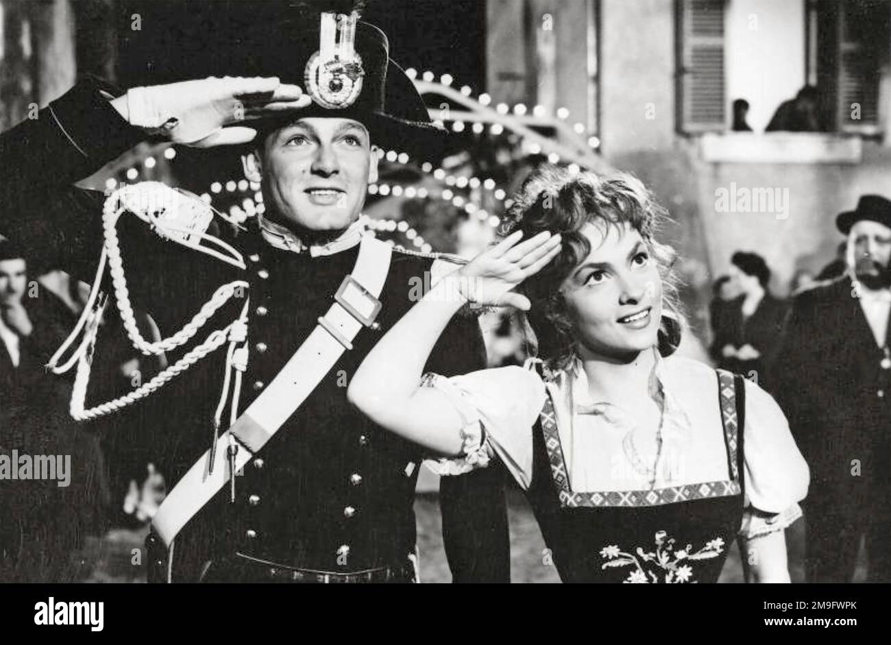 PAIN, AMOUR ET RÊVES 1953 film Titanus avec Gina Lollobrigida Banque D'Images