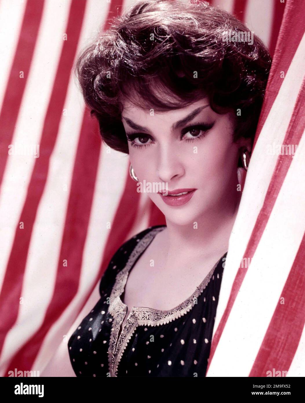 GINA LOLLOBRIGIDA (127-2023) actrice italienne vers 1955 Banque D'Images