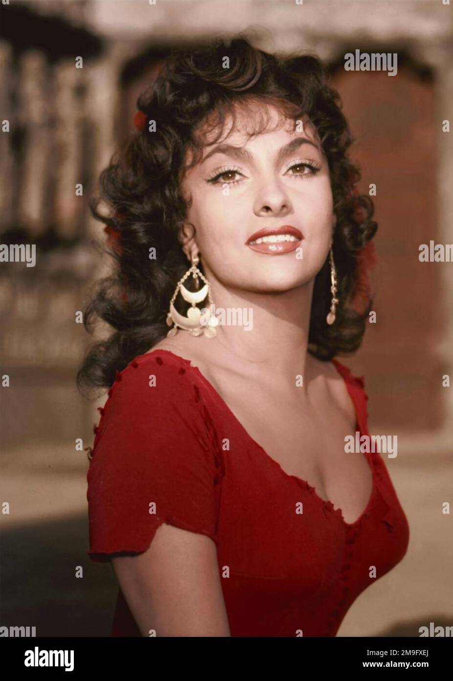 LA CHASSE DU film NOS DAME 1956 Allied Artists avec Gina Lollobrigida Banque D'Images