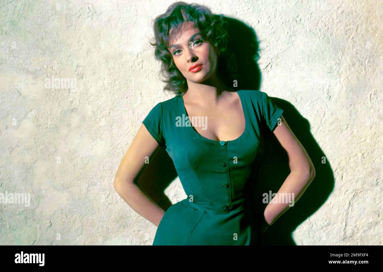 LA LOI aka où le vent chaud souffle 1959 MGM film avec Gina Lollobrigida Banque D'Images