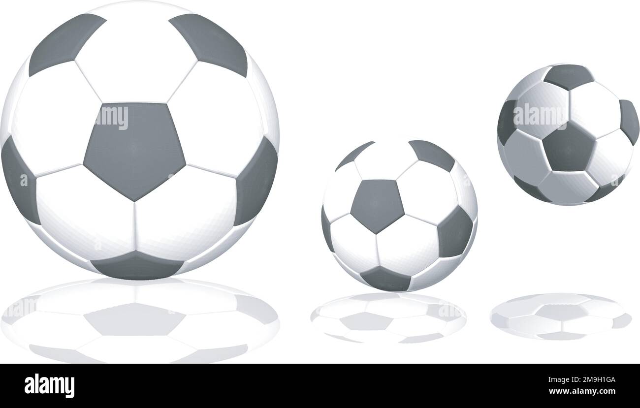 Ballon pour jouer au volley ou au water polo isolé sur blanc Illustration de Vecteur