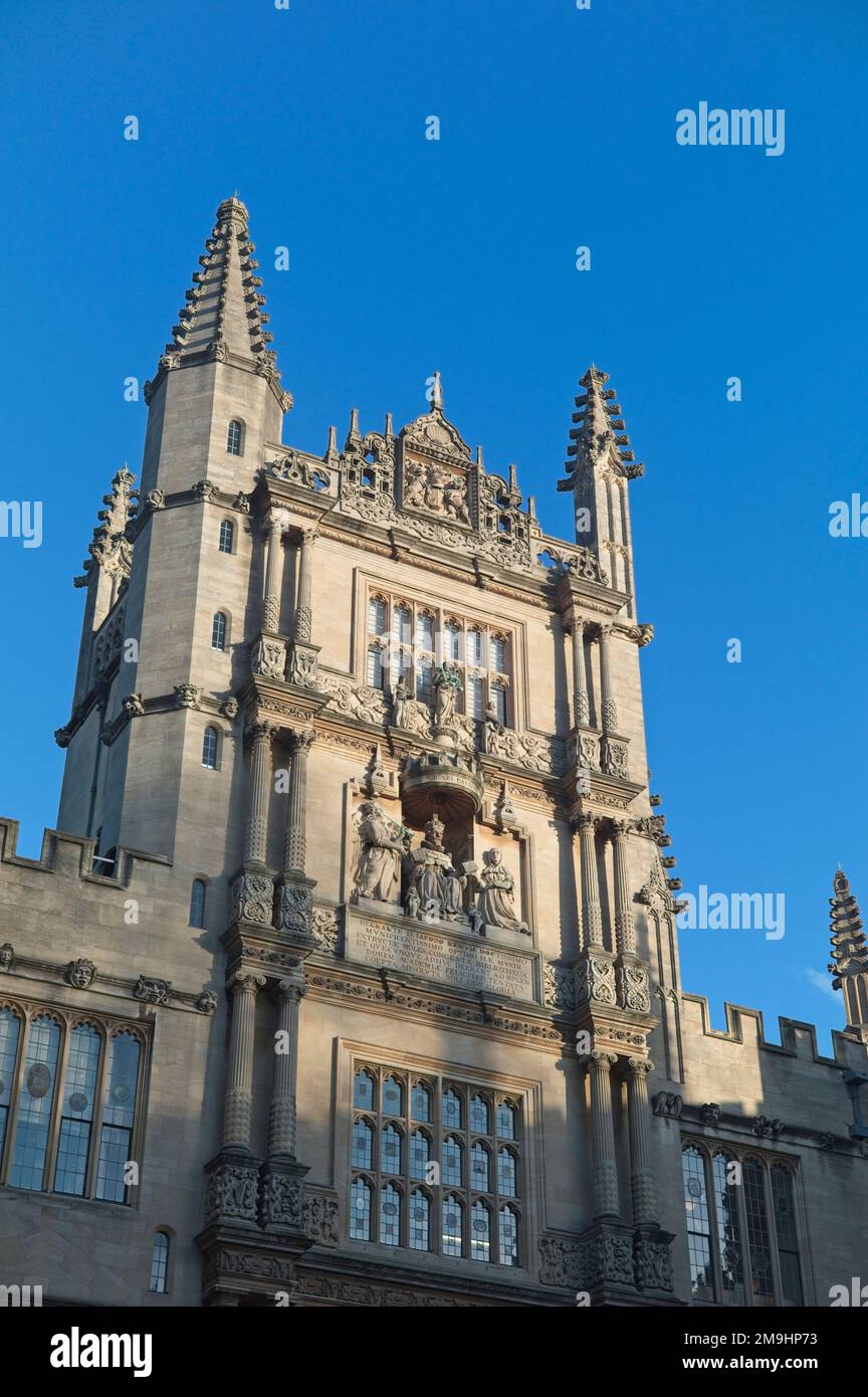 Bodleian Library à Oxford Banque D'Images