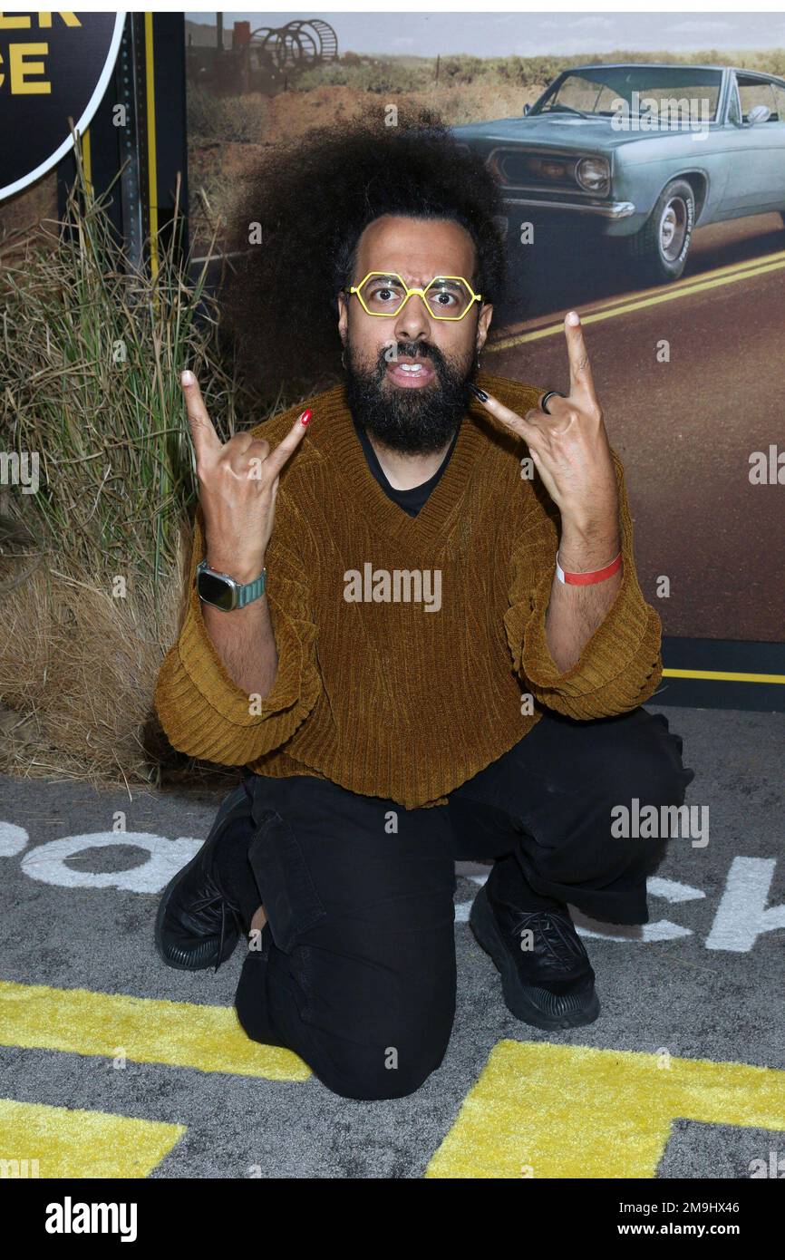 Los Angeles, Californie. 17th janvier 2023. Reggie Watts à l'arrivée pour LE POKER FACE Premiere, Hollywood Legion Theatre, Los Angeles, CA 17 janvier 2023. Crédit : Priscilla Grant/Everett Collection/Alay Live News Banque D'Images