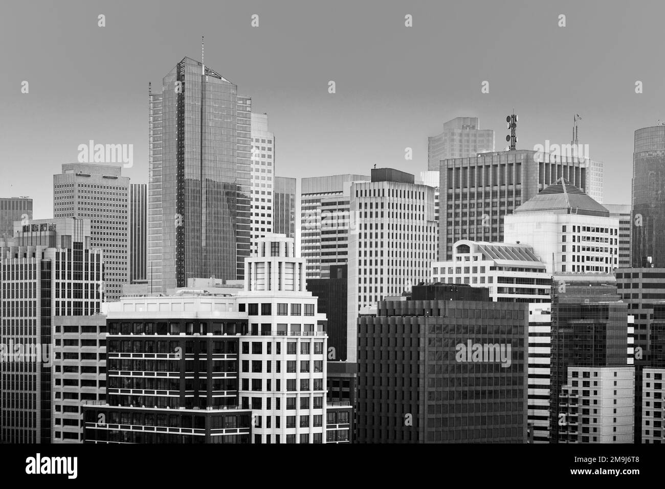 Horizon de San Francisco en fin d'après-midi à San Francisco, États-Unis Banque D'Images