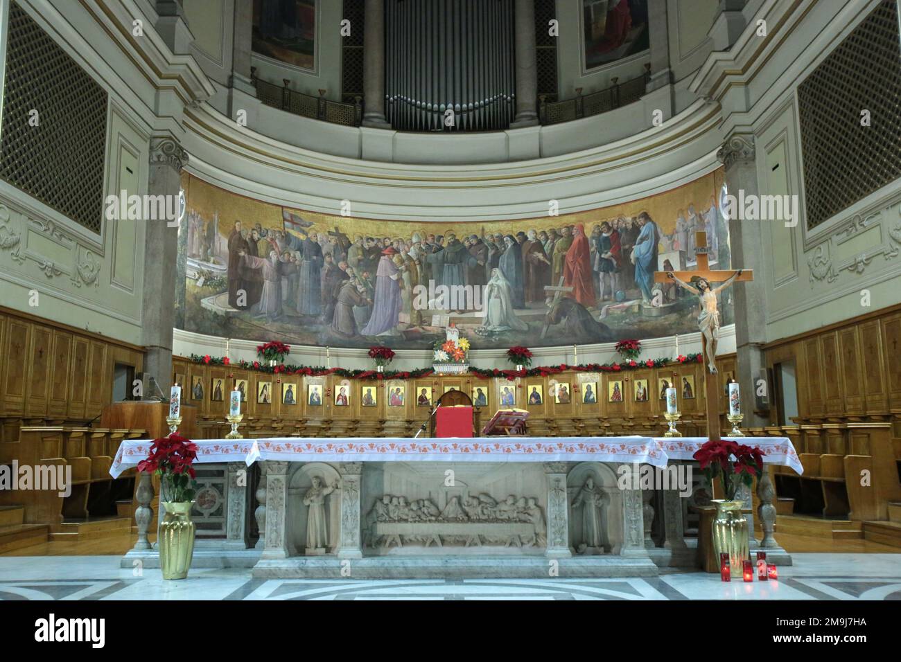Auto. Église SaintAntoinedePadoueàl'Esquilin. Rome. Italie. / L