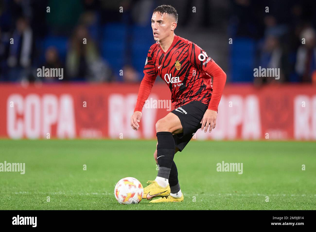 Braian Cufre du RCD Mallorca pendant le match de Copa del Rey entre Real Sociedad et le RCD Mallorca au stade Reale Arena de 17 janvier 2023, à San S. Banque D'Images