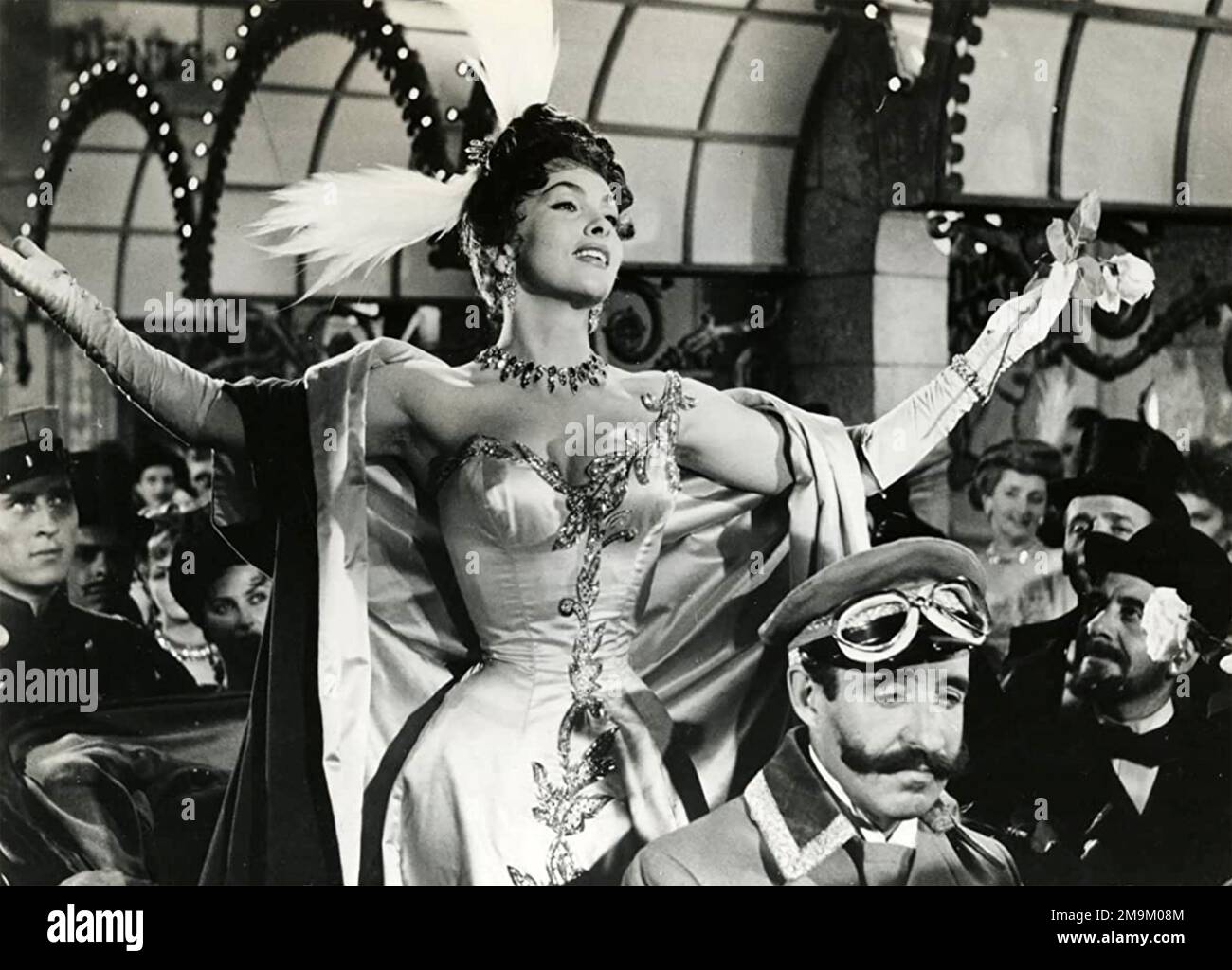 BEAU MAIS DANGEREUX 1956 20th siècle Fox film avec Gina Lollobrigida Banque D'Images