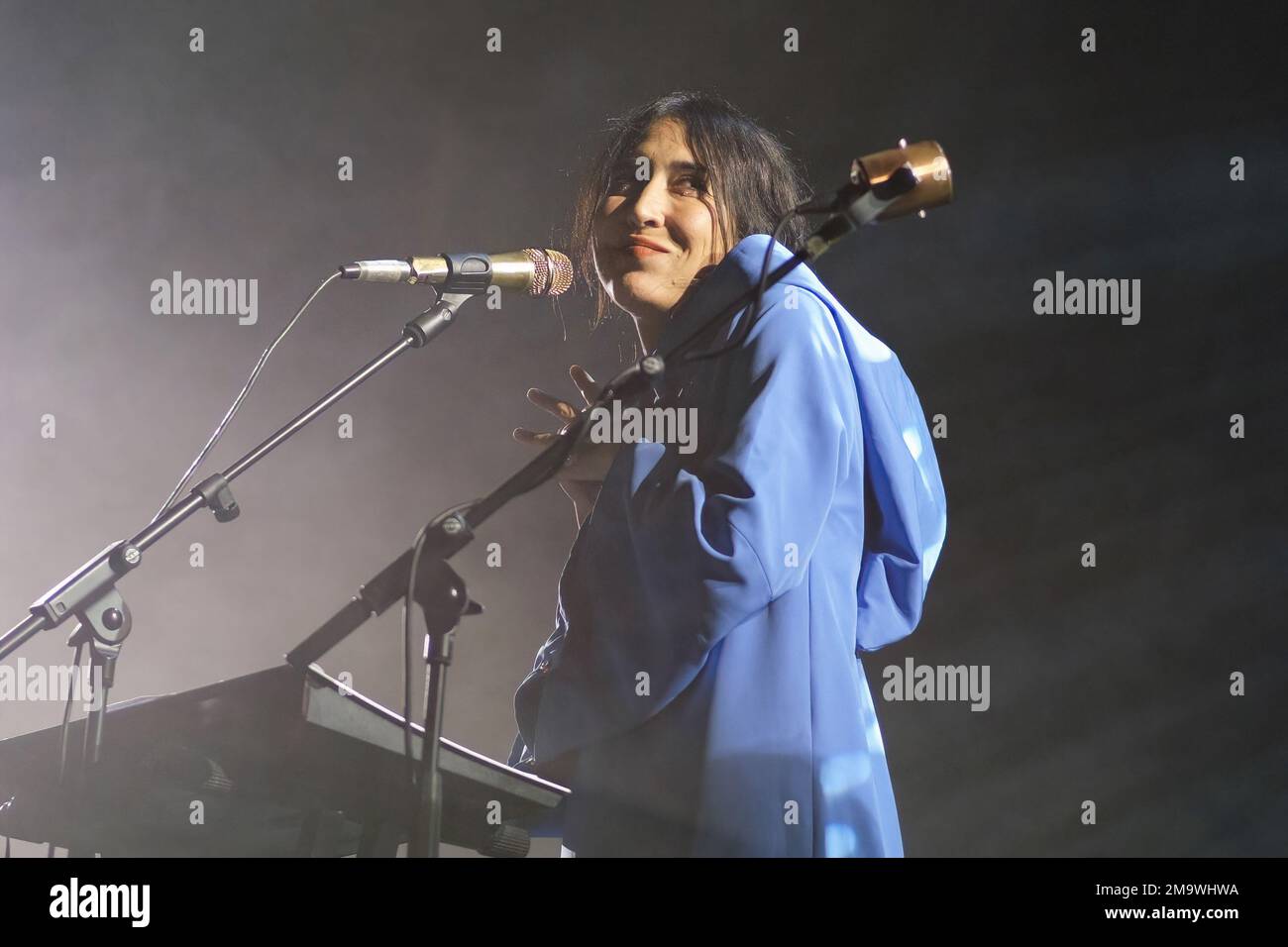 Madrid, Espagne. 18th janvier 2023. La chanteuse Anni B Sweet se produit sur scène au festival Inverfest 2023 à Circo Price à Madrid. Crédit : SOPA Images Limited/Alamy Live News Banque D'Images