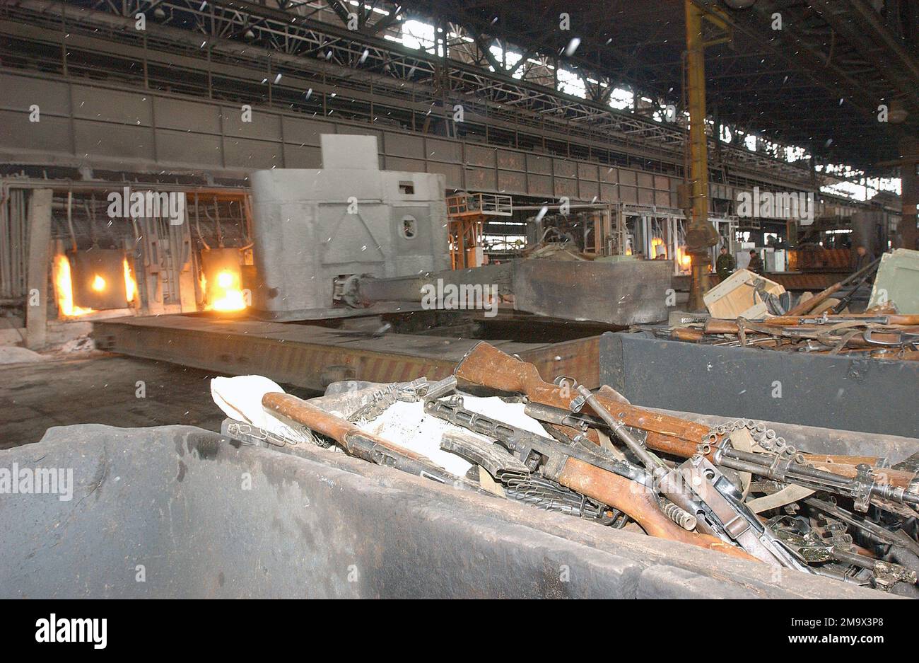 040115-F-0381R-019. Base: Zenica pays: Bosnie-Herzégovine (BIH) scène Major Commandement montré: SFOR Banque D'Images