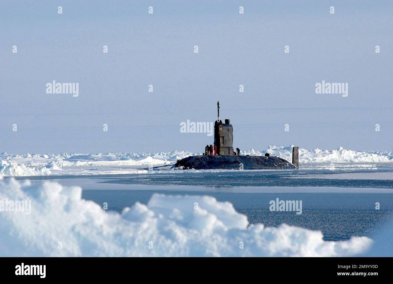 040419-N-6027E-004. Sujet opération/série: ICEX 04 pays: Pôle Nord Banque D'Images