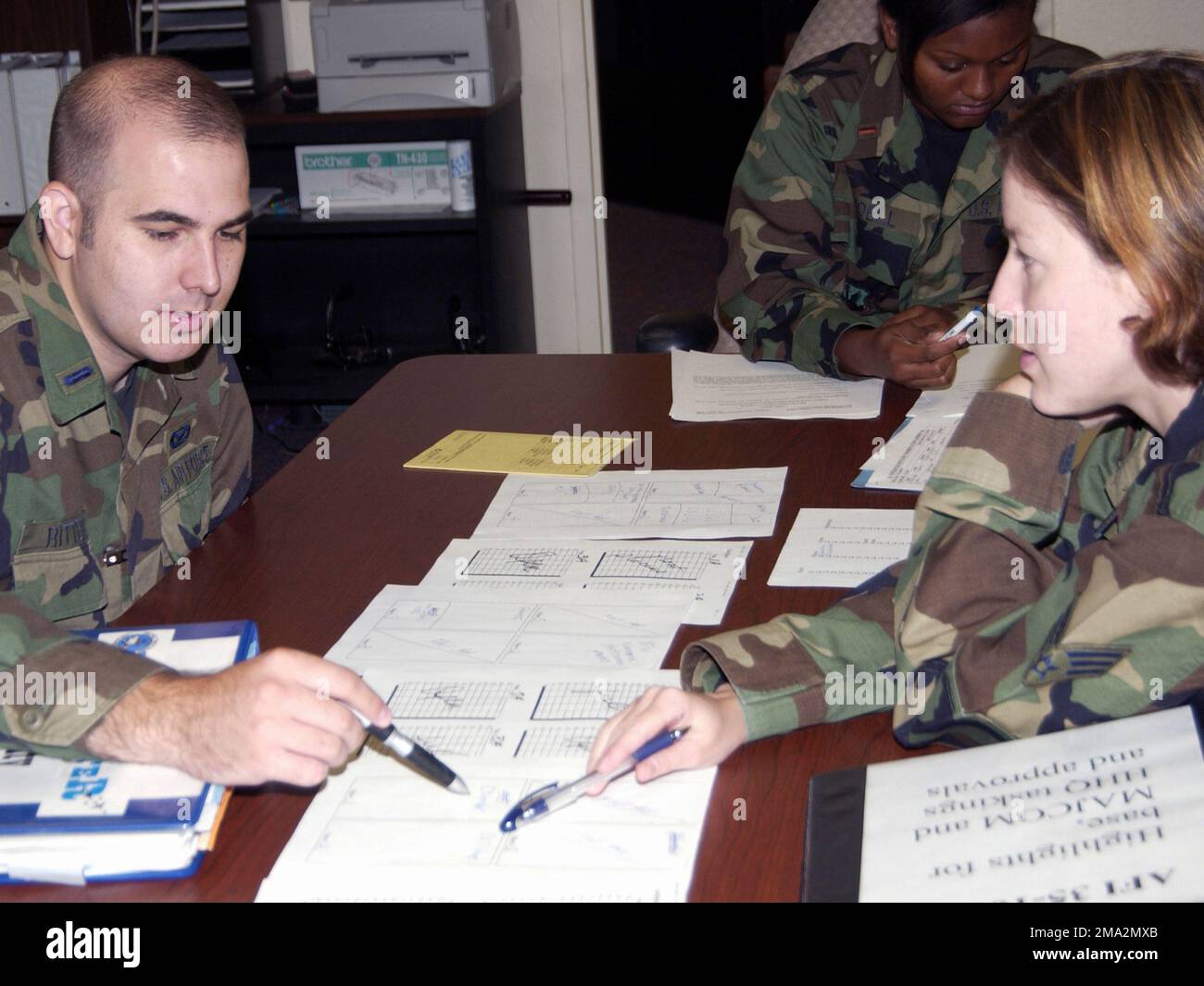 040803-F-5795S-019. Base: Mountain Home Air Force base État: Idaho (ID) pays: Etats-Unis d'Amérique (USA) scène Major Command illustré: ACC Banque D'Images