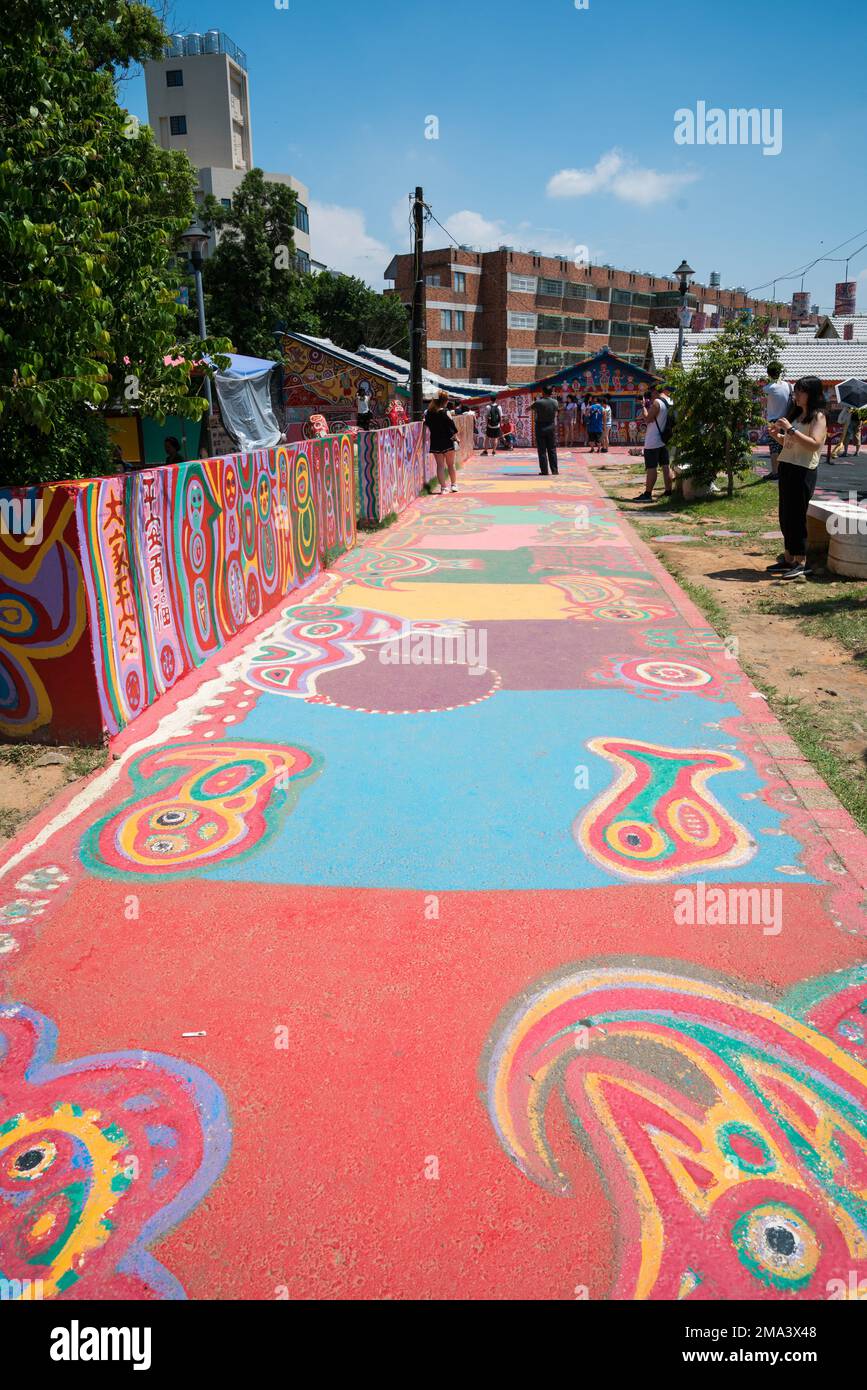 Taichung village arc-en-ciel village Dès que possible Banque D'Images