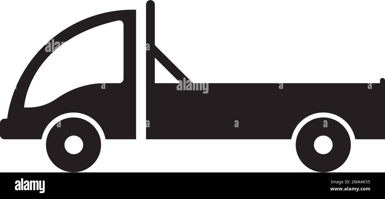 icône de voiture de pick-up. modèle d'illustration vectorielle Illustration de Vecteur