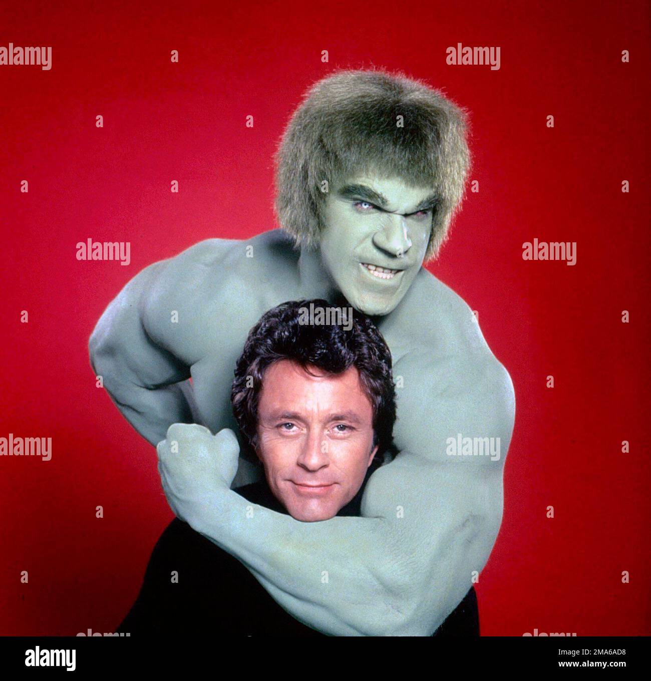 LOU FERRIGNO et BILL BIXBY dans THE INCREDIBLE HULK (1978), réalisé par ...