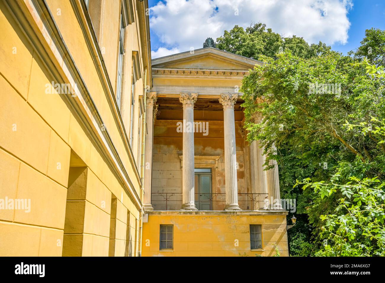 Palais de Lindstedt, Parc du Palais de Sanssouci, Potsdam, Brandebourg, Allemagne Banque D'Images