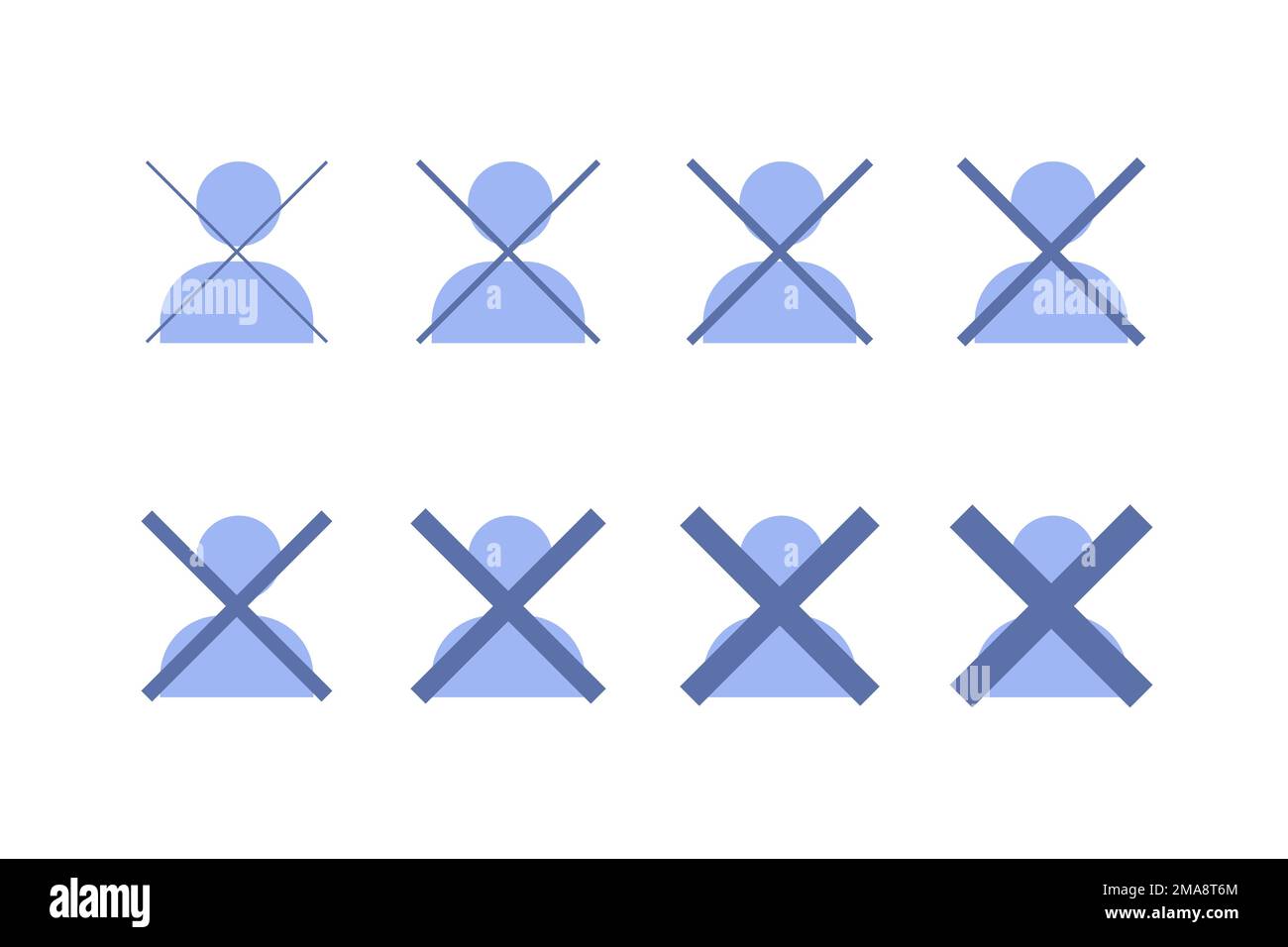 Aucune icône de connexion définie pour l'application et la page Web. Concept d'appel vidéo Illustration de Vecteur