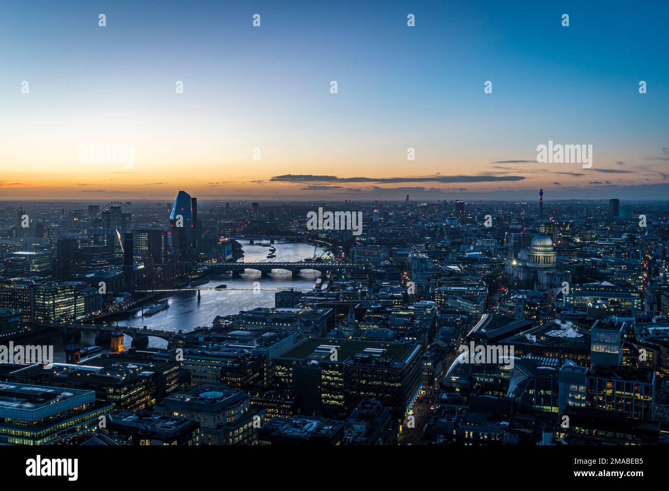 Vue du jardin du ciel Banque de photographies et d’images à haute