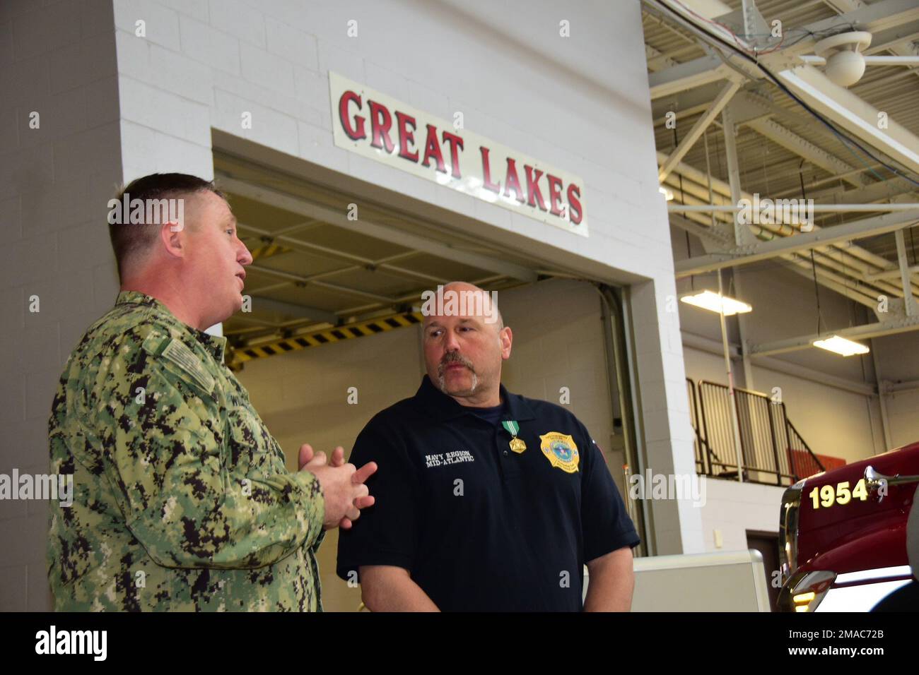 GRANDS LACS, il. (25 mai 2022) le lieutenant Kevin Sluga, Service des