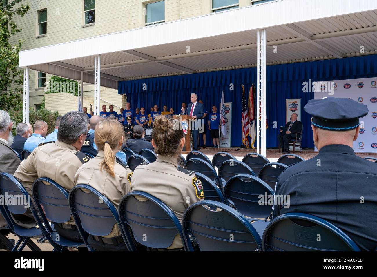 Le viceprésident de l'avancement des Jeux olympiques spéciaux