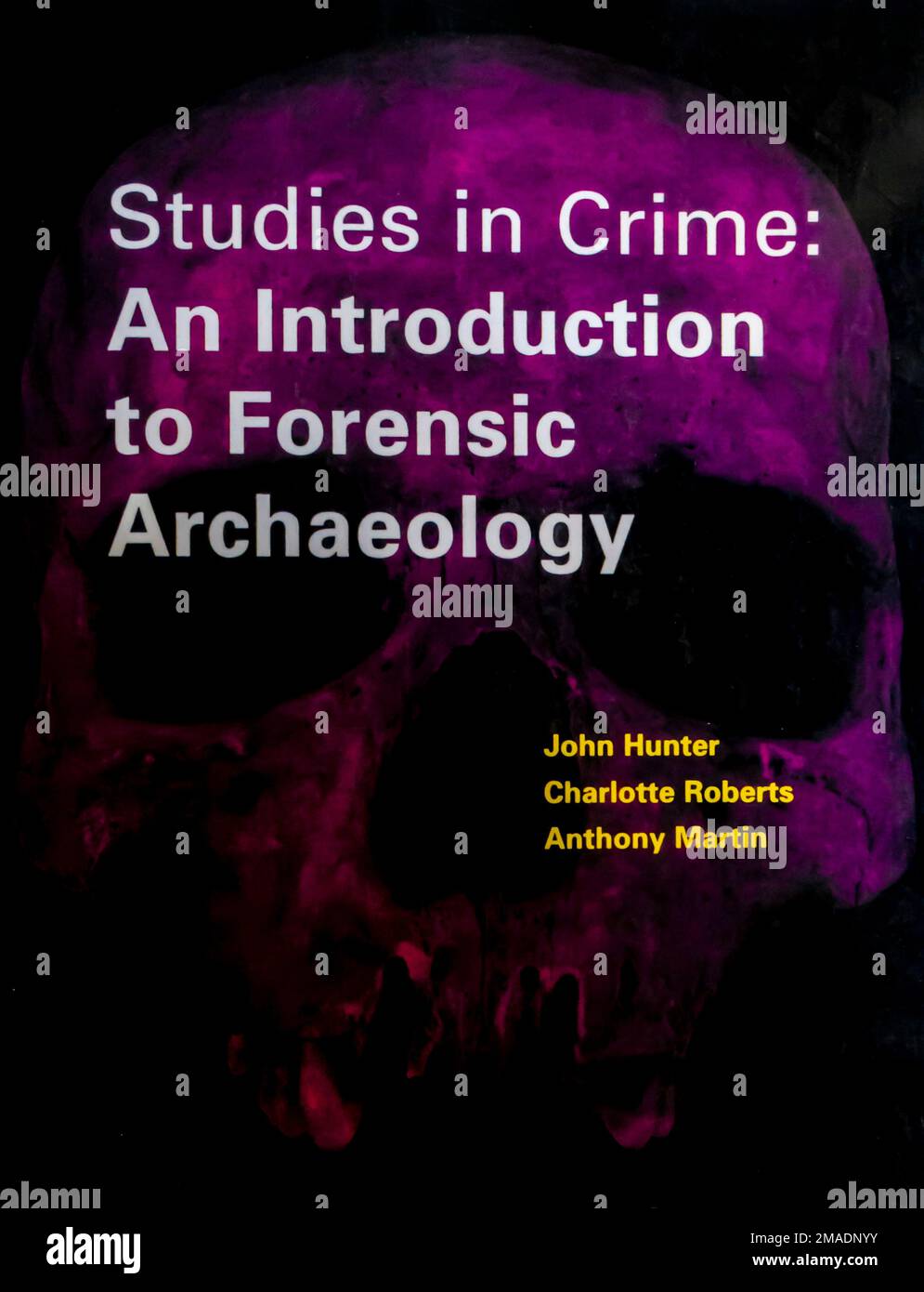 Etudes de crime : Introduction au livre d'archéologie judiciaire 1996 Banque D'Images